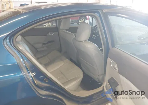 2012 Honda Civic Ex-L from USA, damaged, VIN 2HGFB2F97CH548651